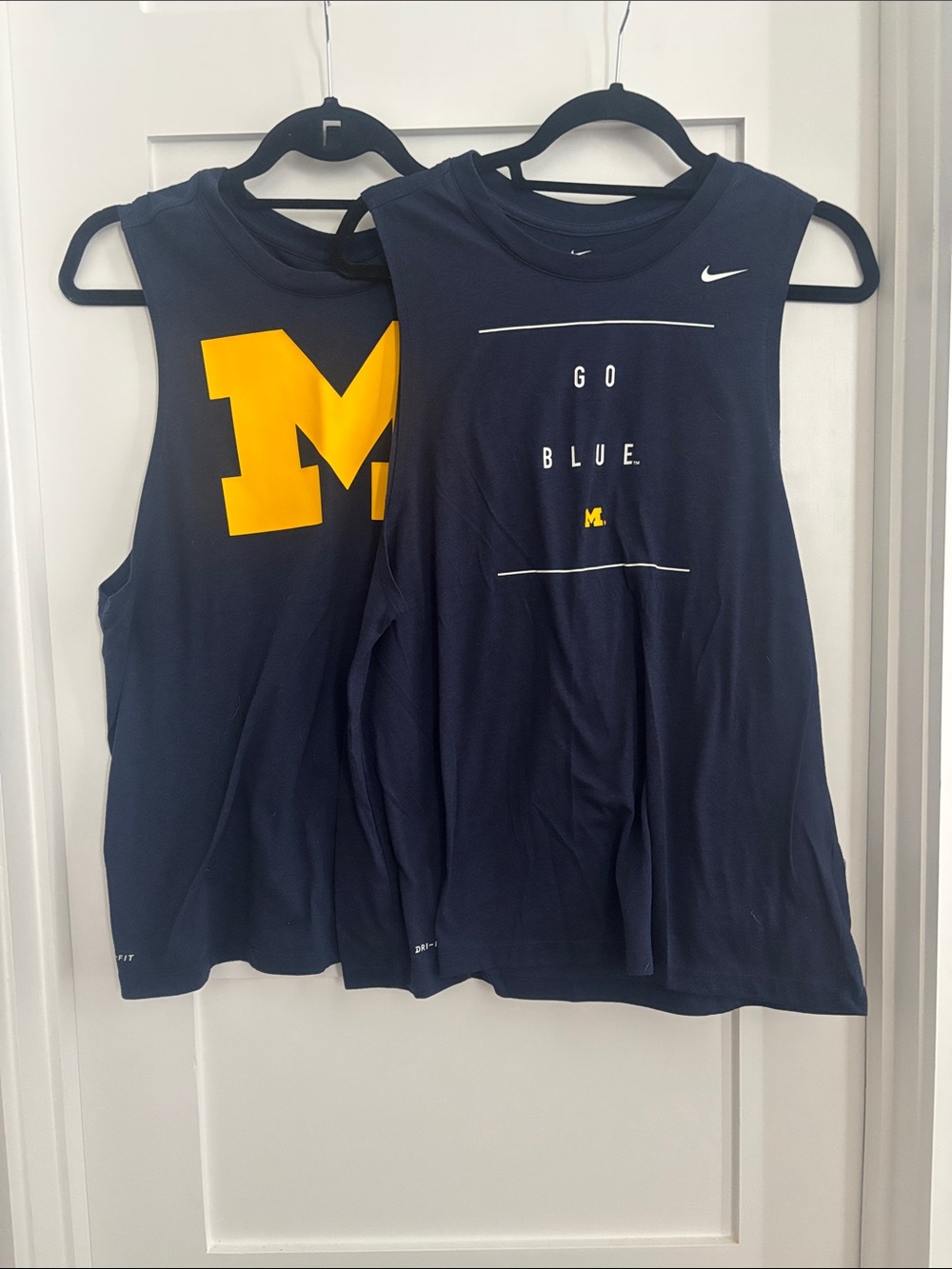 Size L Nike Dri-fit University of Michigan Muscle Tank Bundle